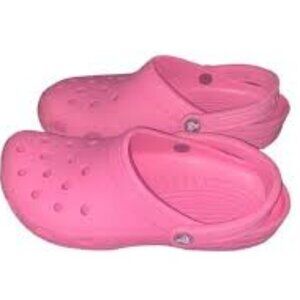Crocs Iconic Classic Pink Clogs /Size 9 W